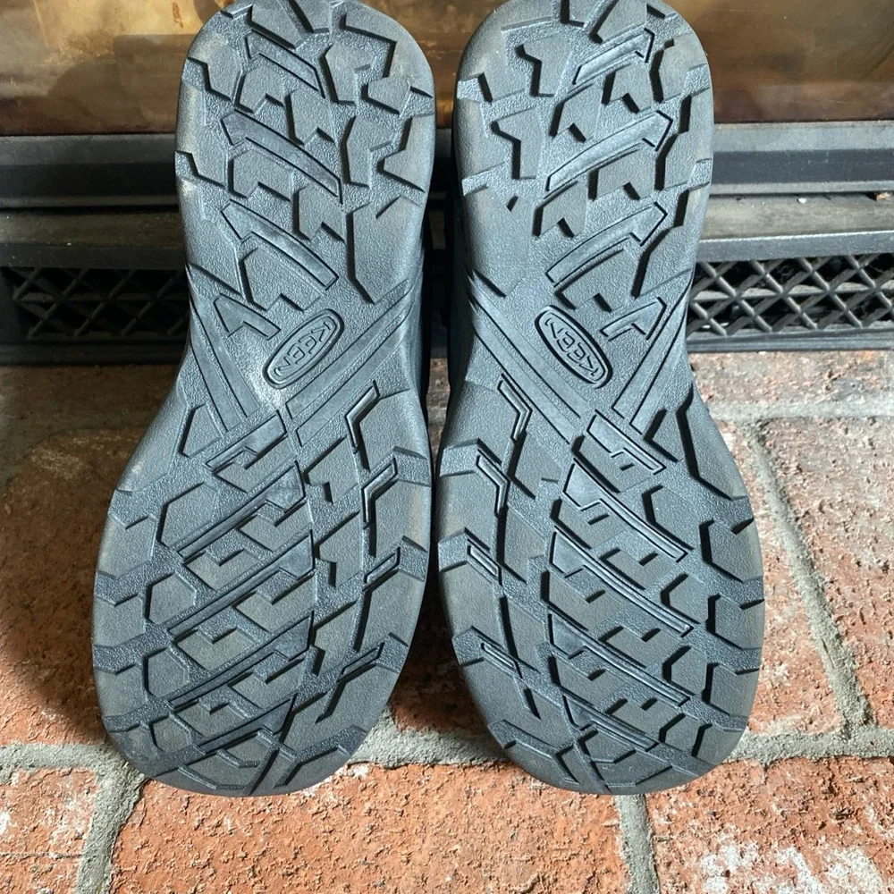 KEEN Circadia Mid Waterproof Hiking Boots Sz 12 EU 46 NEW NO BOX Black Leather - Picture 5 of 9